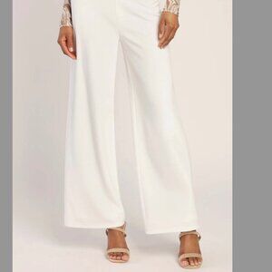 Lulus Timeless White Wide-Leg Pants NWOT